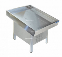 Стол производственный для выкладки рыбы на льду Техно-ТТ СП-612/1100Д 