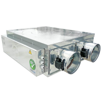 Приточно-вытяжная вентиляционная установка Globalvent iСLIMATE-038 E Модель L / R с электронагревателем