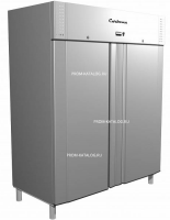 Шкаф холодильный Carboma R1400 INOX 