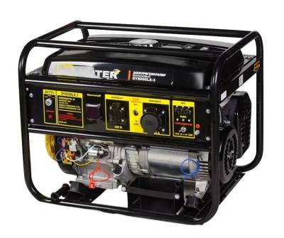 Бензиновый электрогенератор Huter DY8000LX-3 